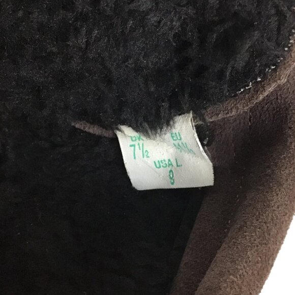 Tecnica Brown Pony Hair Fur Front Zip Closure Shearling Lined Ankle Boots NWOT - Picture 12 of 14